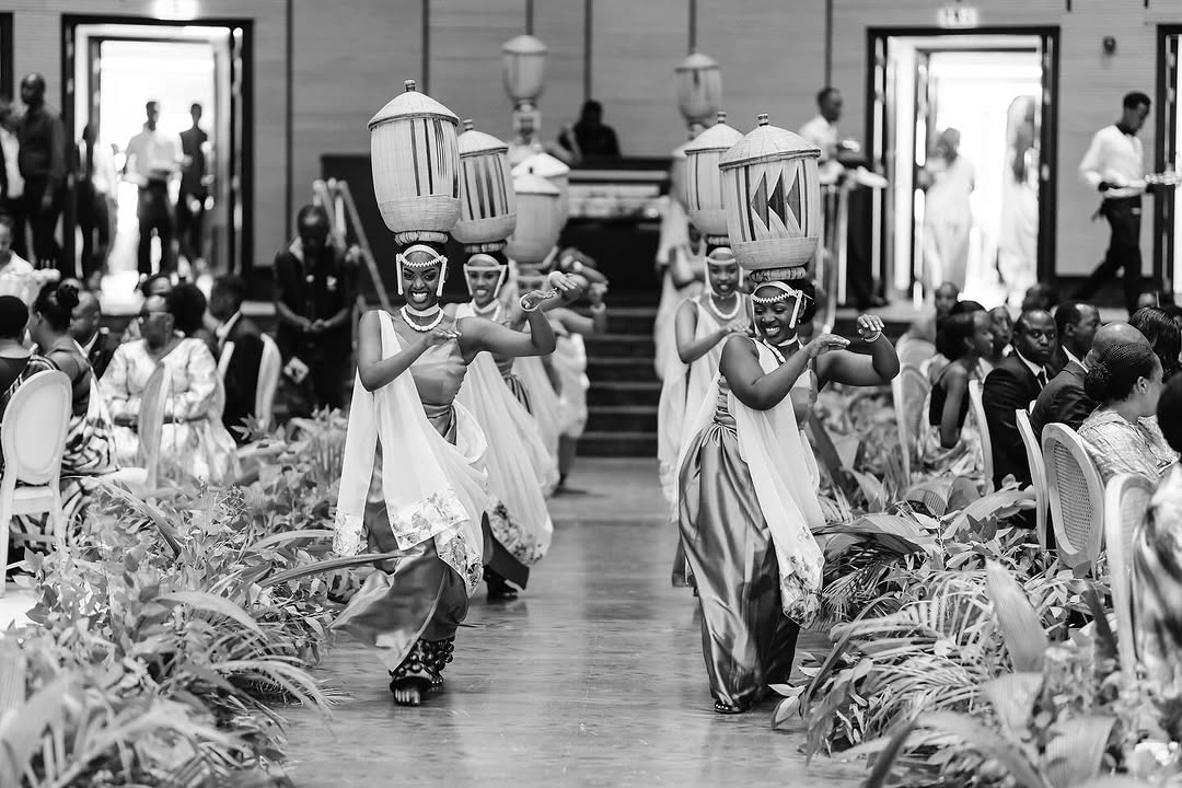 Rwandan cultural dance and drummers